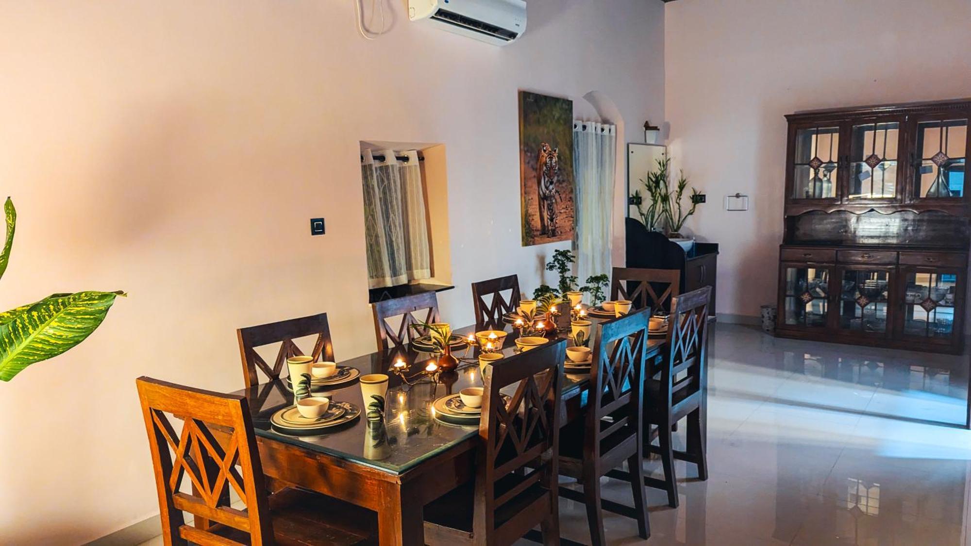 The First House By V3Homestay 4Bhk Private Pool Calangute Esterno foto